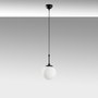 Opviq Orbıtal - 15-14001 Lámpara de araña negra ajustable